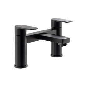 Abode Aquip Deck Mounted Bath Filler - Matt Black