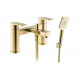 Abode Aquip Deck Mounted Bath Shower Mixer - Brushed Brass Abode Aquip Deck Mounted Bath Shower Mixer - Brushed Brass