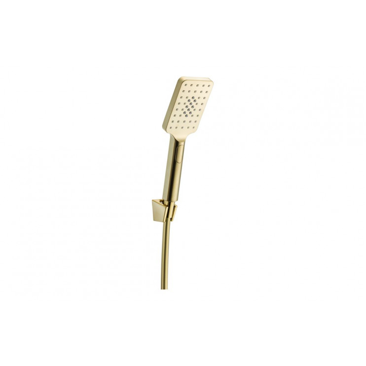 Abode Aquip Deck Mounted Bath Shower Mixer - Brushed Brass