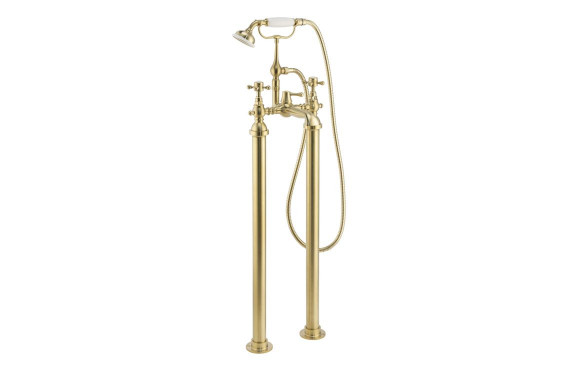 Abode Sentiment Extension Legs for Bath Filler & BSM - Brushed Brass