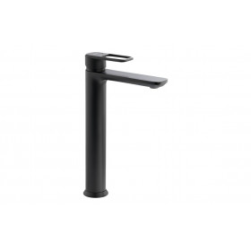 Abode Levarto Tall Basin Mixer - Matt Black