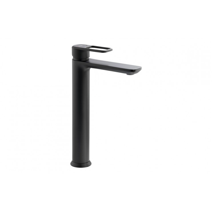 Abode Levarto Tall Basin Mixer - Matt Black