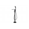 Abode Levarto Floor Standing Bath Shower Mixer - Matt Black Abode Levarto Floor Standing Bath Shower Mixer - Matt Black