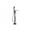 Abode Levarto Floor Standing Bath Shower Mixer - Matt Black Abode Levarto Floor Standing Bath Shower Mixer - Matt Black