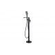 Abode Levarto Floor Standing Bath Shower Mixer - Matt Black Abode Levarto Floor Standing Bath Shower Mixer - Matt Black