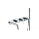 Abode Chao Wall Mounted Bath Shower Mixer - Chrome Abode Chao Wall Mounted Bath Shower Mixer - Chrome
