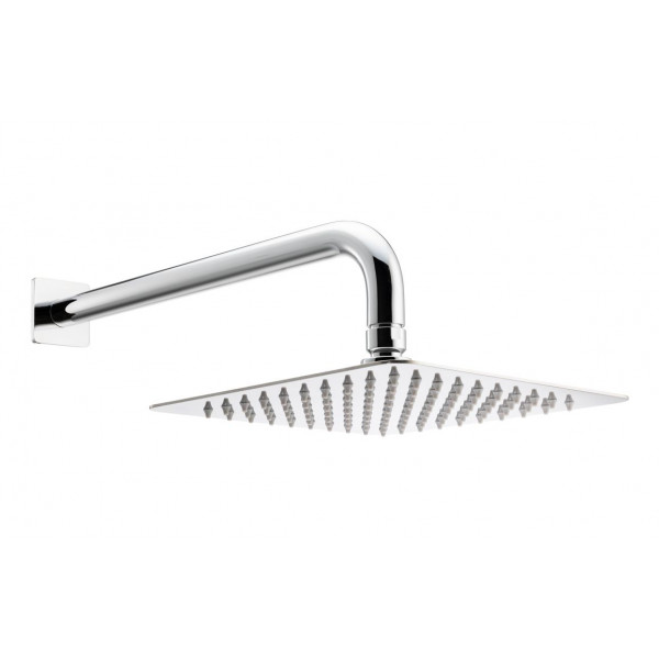 Abode Uno 200x200mm Shower Head - Chrome