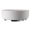 Abode Cava Round Basin Plinth - Chrome