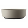 Abode Cava Round Basin Plinth - Matt Black
