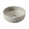 Abode Cava 375mm Round Basin - Pebble Grey