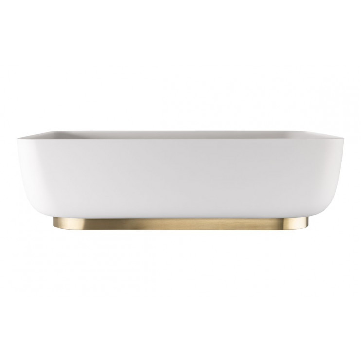 Abode Cava 450x350mm Tablet Basin - Chalk White