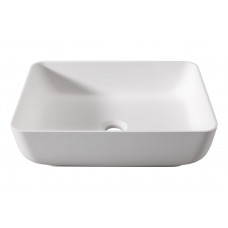 Abode Cava 450x350mm Tablet Basin - Chalk White