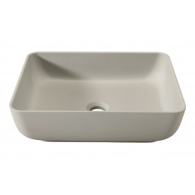 Abode Cava 450x350mm Tablet Basin - Pebble Grey Abode Cava 450x350mm Tablet Basin - Pebble Grey