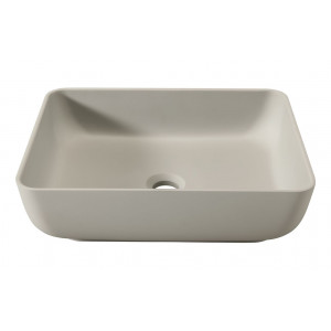 Abode Cava 450x350mm Tablet Basin - Pebble Grey