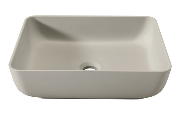 Abode Cava 450x350mm Tablet Basin - Pebble Grey Abode Cava 450x350mm Tablet Basin - Pebble Grey