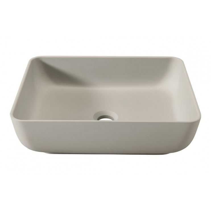 Abode Cava 450x350mm Tablet Basin - Pebble Grey