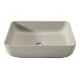 Abode Cava 450x350mm Tablet Basin - Pebble Grey