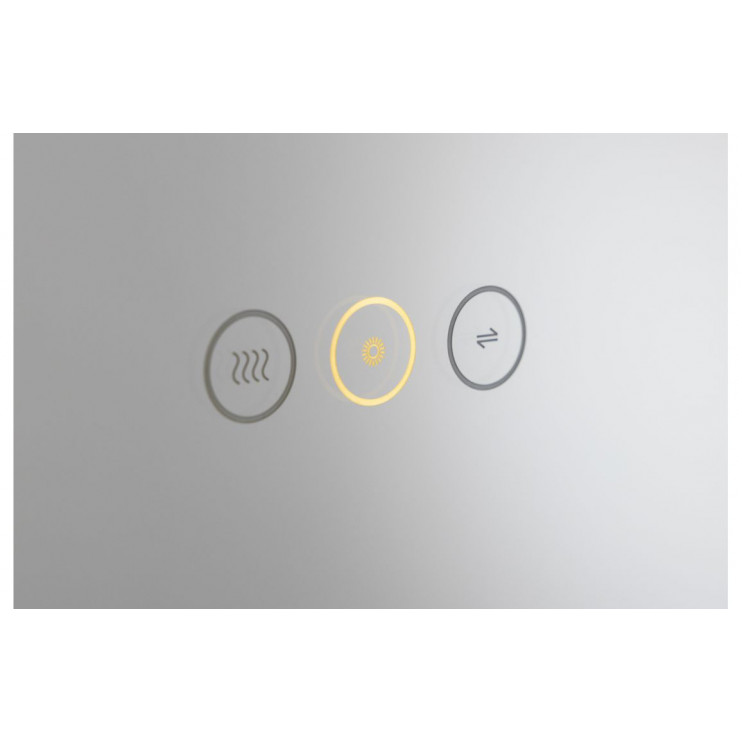 Abode Aruna 600mm Frameless Round LED Mirror