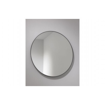 Abode Mayar 600mm Round Mirror - Matt Black Abode Mayar 600mm Round Mirror - Matt Black