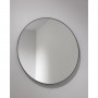 Abode Mayar 600mm Round Mirror - Matt Black