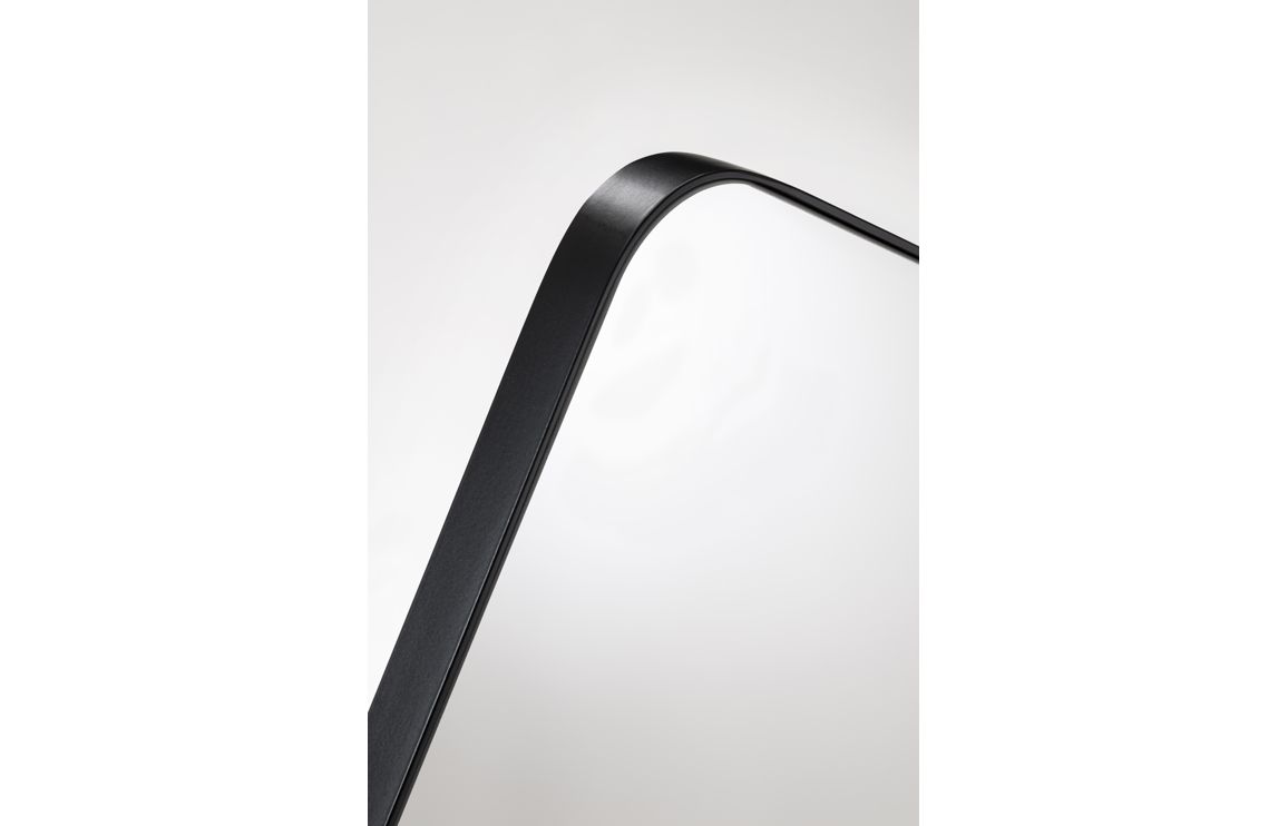 Abode Mayar 450x900mm Tablet Mirror - Matt Black