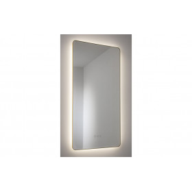 Abode Mayar 450x900mm Tablet LED Mirror - Brushed Brass