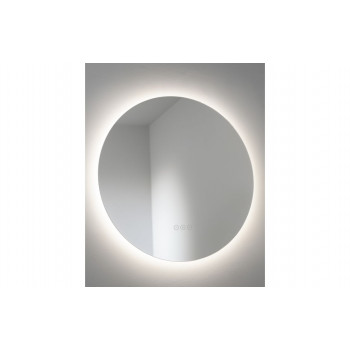 Abode Aruna 600mm Frameless Round LED Mirror