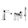 Abode Fervour Pack Offer 2 (Basin Mixer & Bath/Shower Mixer) - Chrome Bathroom Tap Sets ABPK0004 Abode Fervour Chrome tap pack (Basin Mixer & Bath/Shower Mixer) - Chrome