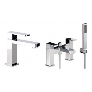 Abode Fervour Pack Offer 2 (Basin Mixer & Bath/Shower Mixer) - Chrome
