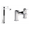 Abode Fervour Pack Offer 3 (Tall Basin Mixer & Bath Filler) - Chrome Bathroom Tap Sets ABPK0006 Abode Fervour Bathroom Chrome Tap Pack (Tall Basin Mixer & Bath Filler) - Chrome