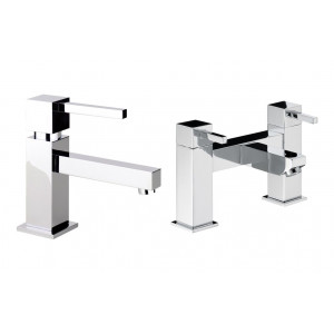 Abode Zeal Pack Offer 1 (Basin Mixer & Bath Filler) - Chrome