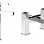 Abode Zeal Chrome Bathroom Pack (Tall Basin Mixer & Bath Filler)