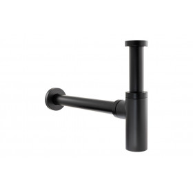 Abode Uno Basin Bottle Trap - Matt Black