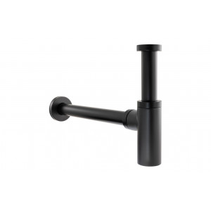 Abode Uno Basin Bottle Trap - Matt Black