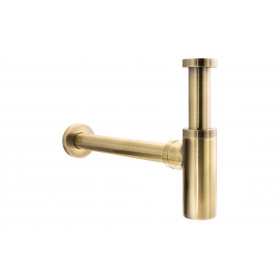 Abode Uno Basin Bottle Trap - Antique Brass