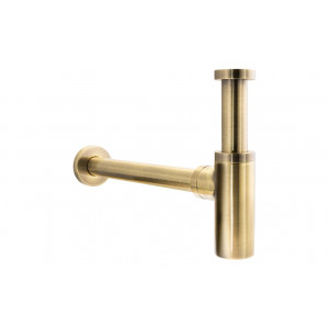 Abode Uno Basin Bottle Trap - Antique Brass