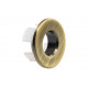 Abode Uno Basin Overflow Ring - Antique Brass