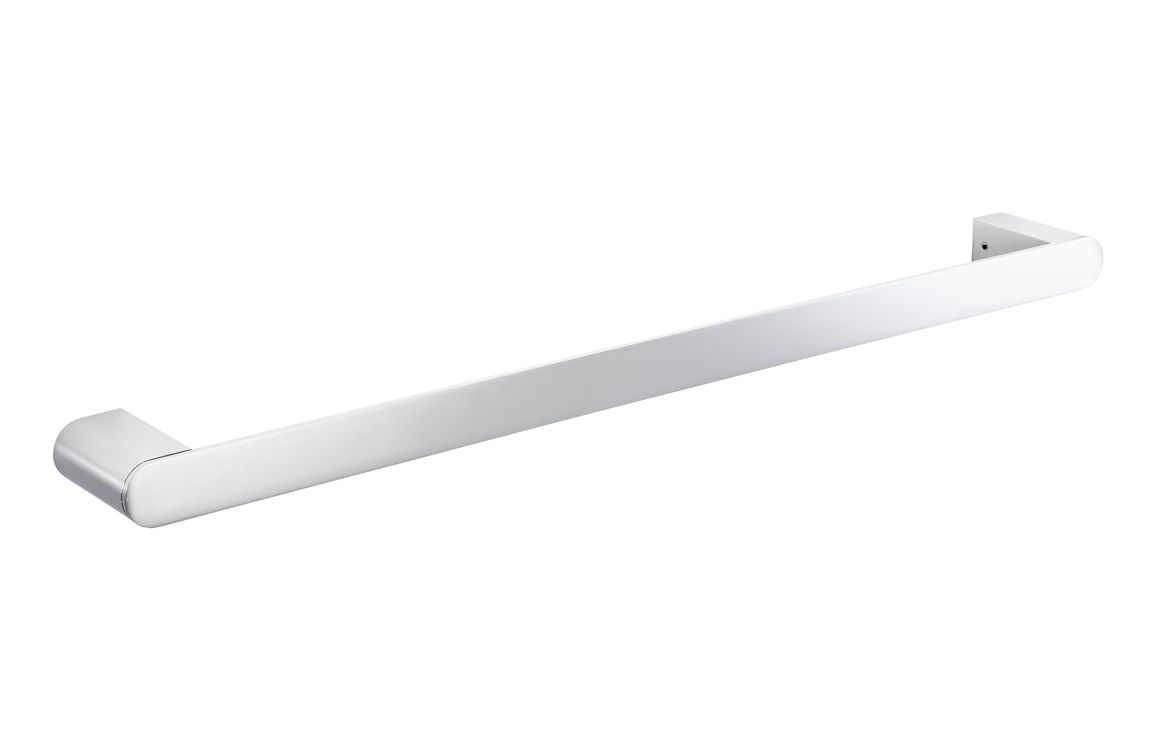Abode Uno Single Towel Rail - Chrome