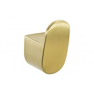 Abode Uno Robe Hook - Brushed Brass