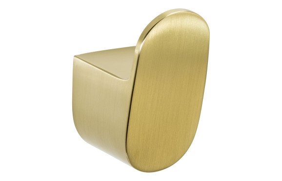 Abode Uno Robe Hook - Brushed Brass Abode Uno Robe Hook - Brushed Brass