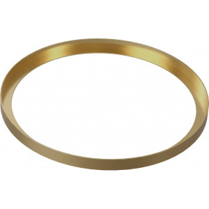 Abode Cava Round Basin Plinth - Brushed Brass