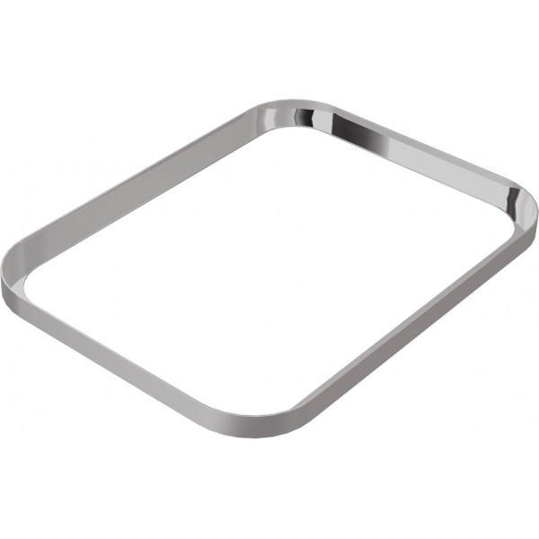 Abode Cava Tablet Basin Plinth - Chrome