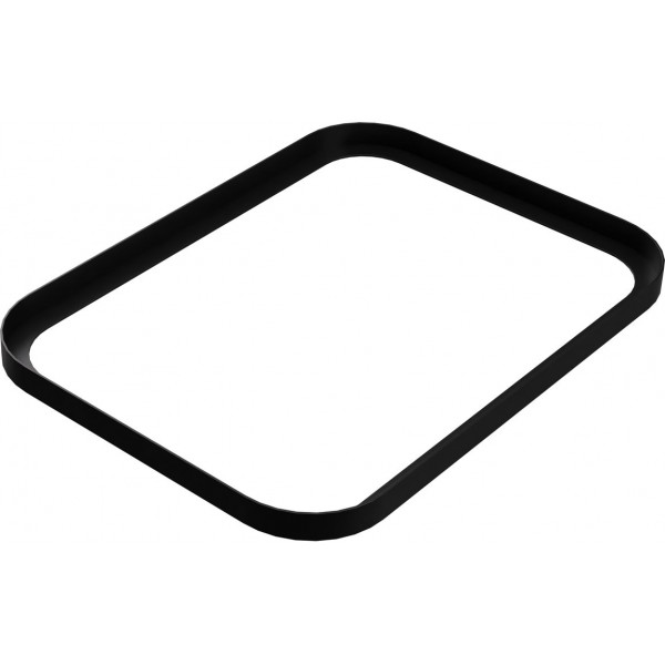 Abode Cava Tablet Basin Plinth - Matt Black