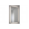 Abode Mayar 450x900mm Tablet LED Mirror - Matt Black
