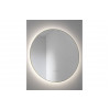 Abode Mayar 600mm Round LED Mirror - Brushed Brass