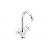 Abode Serenitie Basin Mixer - Chrome Bathroom Taps