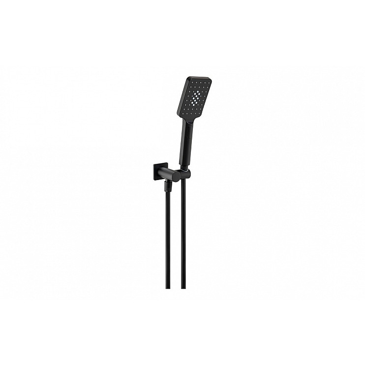 Abode Uno Hand Shower Set - Matt Black