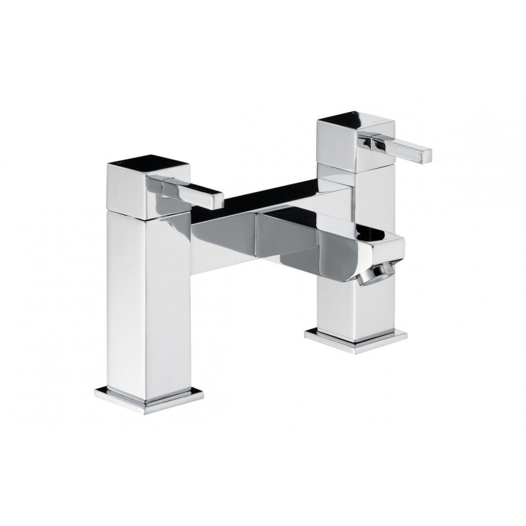 Abode Zeal Chrome Bathroom Pack (Tall Basin Mixer & Bath Filler)