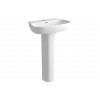 Amyris 600x400mm 1TH Basin & Full Pedestal