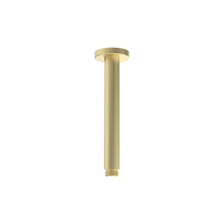 Aurora 180mm Round Ceiling Arm - Brushed Brass